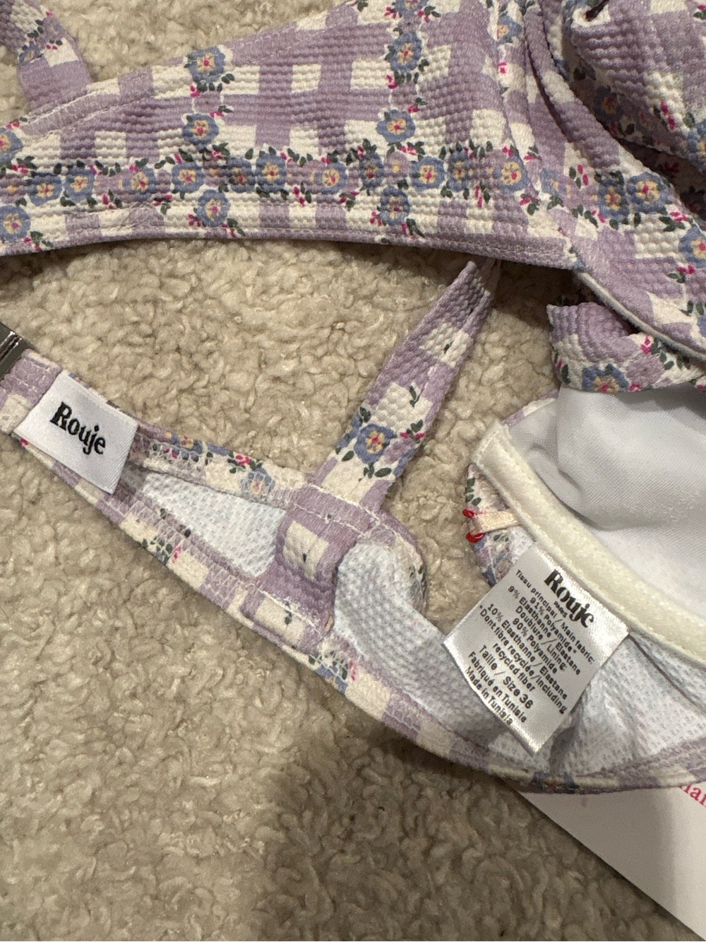 NWT Rouje bikini top - Picture 2 of 3
